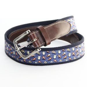 Vineyard Vines Belt New Men sz 30 Beer Frat Pizza Bar Chicken wings